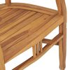 vidaXL Ensemble &agrave; manger de jardin 9 pcs bois de teck solide