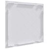 vidaXL Panneaux d'Acc&egrave;s Blanc 40 x 40 cm Plastic ABS