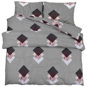 vidaXL Ensemble de housse de couette multicolore 135x200 cm coton
