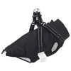 vidaXL Manteau pour chien Noir L40 Fleece et Polyester