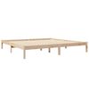 vidaXL Lit bibliothèque sans matelas 180x200 cm bois massif de pin