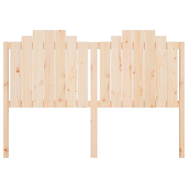 vidaXL T&ecirc;te de lit 166x4x110 cm Bois massif de pin