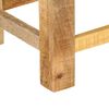 vidaXL Table console 100x30x75 cm bois de manguier solide