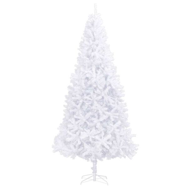 vidaXL Sapin de No&euml;l artificiel 300 cm Blanc