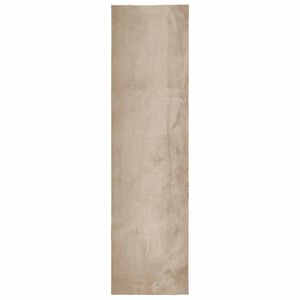 vidaXL Tapis doux &agrave; poils moyens et lavable HUARTE Sable 80 x 400 cm