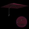 vidaXL Parasol de jardin Bordeaux 248,5 x 247,5 x 160 cm