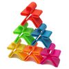 d&euml;na Ensemble de jouets en silicone Neon 6 pcs
