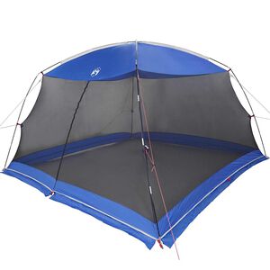 vidaXL Tente moustiquaire avec toit Bleu azure 380 x 380 x 225 cm