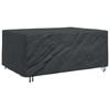 vidaXL Housse pour meubles Uni Noir 210 x 130 x 70 cm 210D