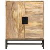vidaXL Buffet 60x35x75 cm Bois de manguier massif