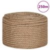 vidaXL Corde 100 % jute 12 mm 250 m