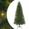 vidaXL Sapin de No&euml;l artificiel avec 300 LED Vert 180 cm PE et PVC