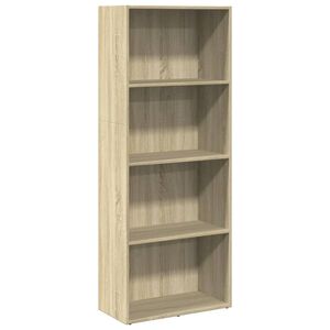 vidaXL Biblioth&egrave;que ch&ecirc;ne sonoma 60x30x152 cm bois d'ing&eacute;nierie