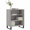 vidaXL Buffet sonoma gris 57x35x70 cm bois d'ing&eacute;nierie