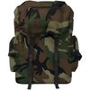 vidaXL Sac &agrave; dos en style d'arm&eacute;e 65 L Camouflage