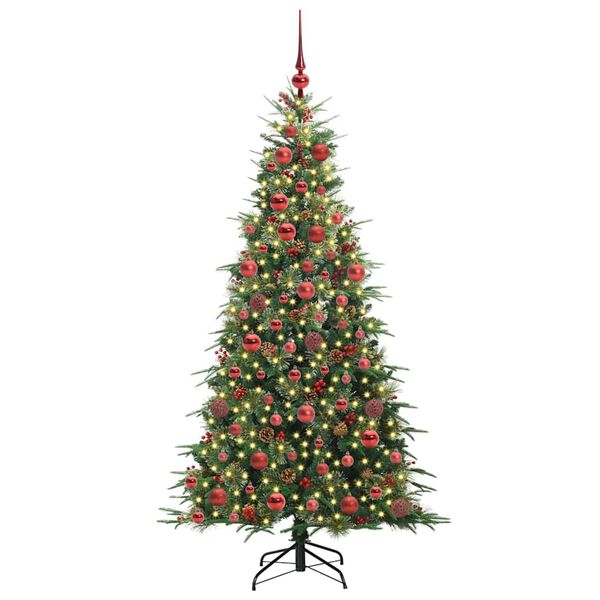 vidaXL Sapin de No&euml;l Artificiel &agrave; Branches Articul&eacute;es Vert 180 cm