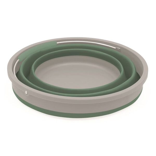 Outwell Seau pliable rond avec couvercle Shadow vert