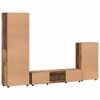 vidaXL Ensemble meuble TV avec tiroir Bois ancien Bois d'ing&eacute;nierie