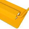 vidaXL Poign&eacute;es de Cabinet 2 pcs Jaune moutarde 85 x 45 mm M&eacute;tal