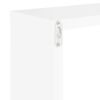 vidaXL Étagères cube murales 2 pcs Blanc 30x15x30 cm