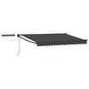 vidaXL Auvent r&eacute;tractable &eacute;lectrique Anthracite 3 x 2 m