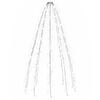vidaXL Guirlande lumineuse d'arbre de No&euml;l 180 LED Blanc froid 180 cm