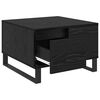 vidaXL Table basse Ch&ecirc;ne noir 55 x 55 x 36,5 cm Bois d'ing&eacute;nierie