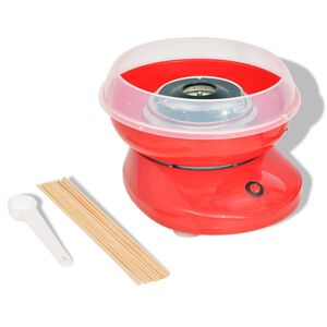 VidaXL Appareil &agrave; barbe &agrave; papa 480 W Rouge