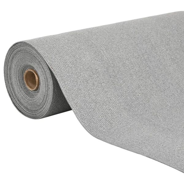vidaXL Filet brise-vue gris clair 1,5x50 m PEHD 75 g/m&sup2;