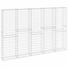 vidaXL Mur en gabion avec couvercles Acier galvanis&eacute; 300x30x200 cm