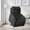 vidaXL Fauteuil de massage inclinable Noir Tissu