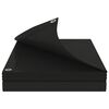 vidaXL B&acirc;che avec &oelig;illets Gris anthracite 6 x 10 m 180 gsm PE