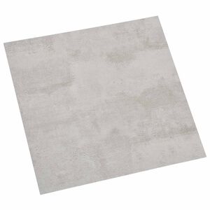 vidaXL Planches de sol Gris et gris clair 5,11 m&sup2; 55 pi&egrave;ces PVC