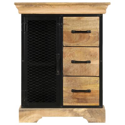 vidaXL Buffet 60x30x75 cm Bois de manguier massif