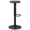 vidaXL Tabourets de bar lot de 2 gris foncé velours