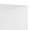 vidaXL Lavabo de salle de bain avec trop-plein Céramique Blanc mat