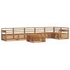 vidaXL Ensemble de canap&eacute;s d'ext&eacute;rieur 7 pc Naturel