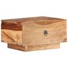 vidaXL Table de chevet 40 x 40 x 25 cm Bois massif