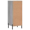 vidaXL Buffet Sonoma gris 34,5x34x90 cm Bois d'ing&eacute;nierie