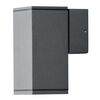 KONSTSMIDE Applique murale Monza simple carr&eacute;e Gris fonc&eacute;