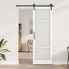 vidaXL Porte coulissante ORKDAL Blanc 78 x 232 cm