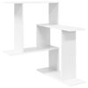 vidaXL &Eacute;tag&egrave;re Murale Blanc 67 x 67 x 87 cm Bois d'ing&eacute;nierie
