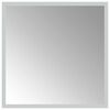 vidaXL Miroir de salle de bain LED Transparent 40 x 40 cm verre tremp&eacute;