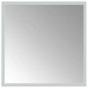vidaXL Miroir de salle de bain LED Transparent 40 x 40 cm verre tremp&eacute;