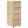 vidaXL Armoire de rangement 40 x 48 x 105 cm Bois d'ing&eacute;nierie