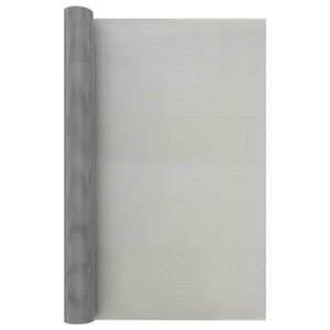 vidaXL &Eacute;cran en maille 80 x 1000 cm 30 Mesh Acier Inoxydable 201
