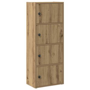 vidaXL Biblioth&egrave;que ch&ecirc;ne artisanal 40x24x102 cm bois d'ing&eacute;nierie