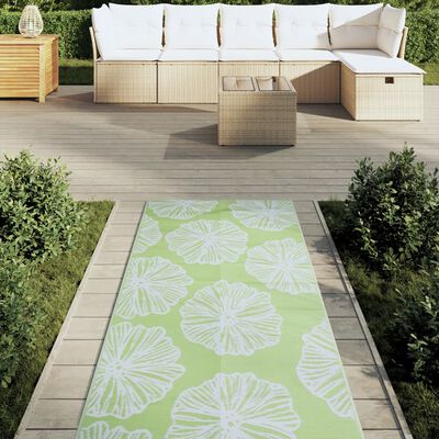 vidaXL Tapis d'extérieur vert 80x250 cm PP