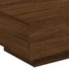 vidaXL Table basse ch&ecirc;ne marron 55x55x31 cm bois d'ing&eacute;nierie
