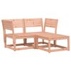vidaXL Salon de jardin 3 pcs bois massif de Douglas